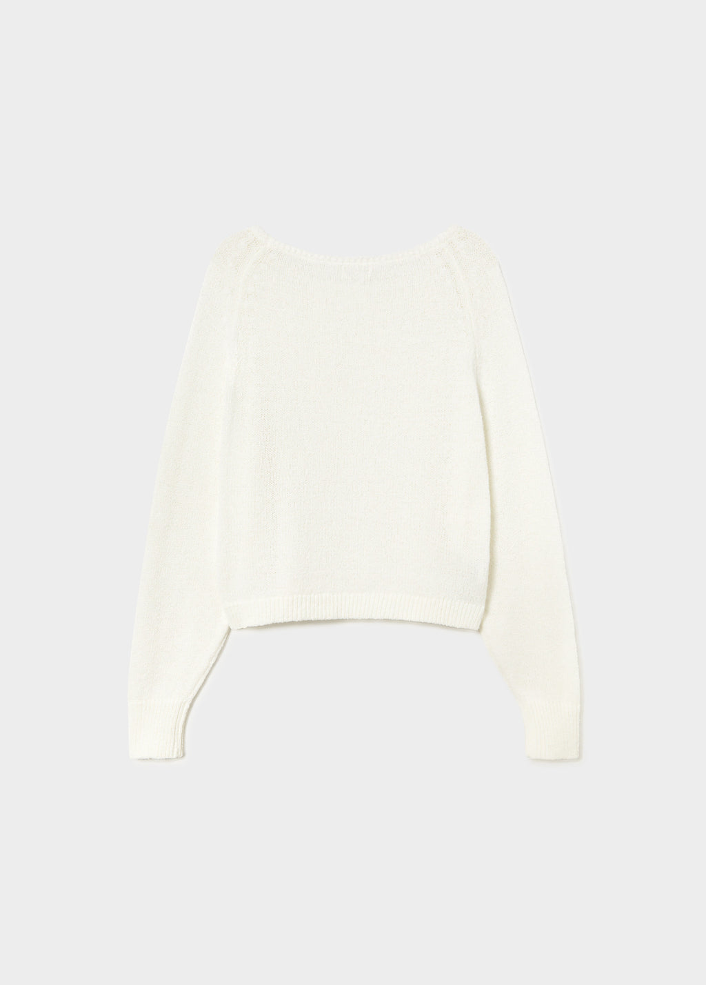 Slouchy trui met raglanmouwen