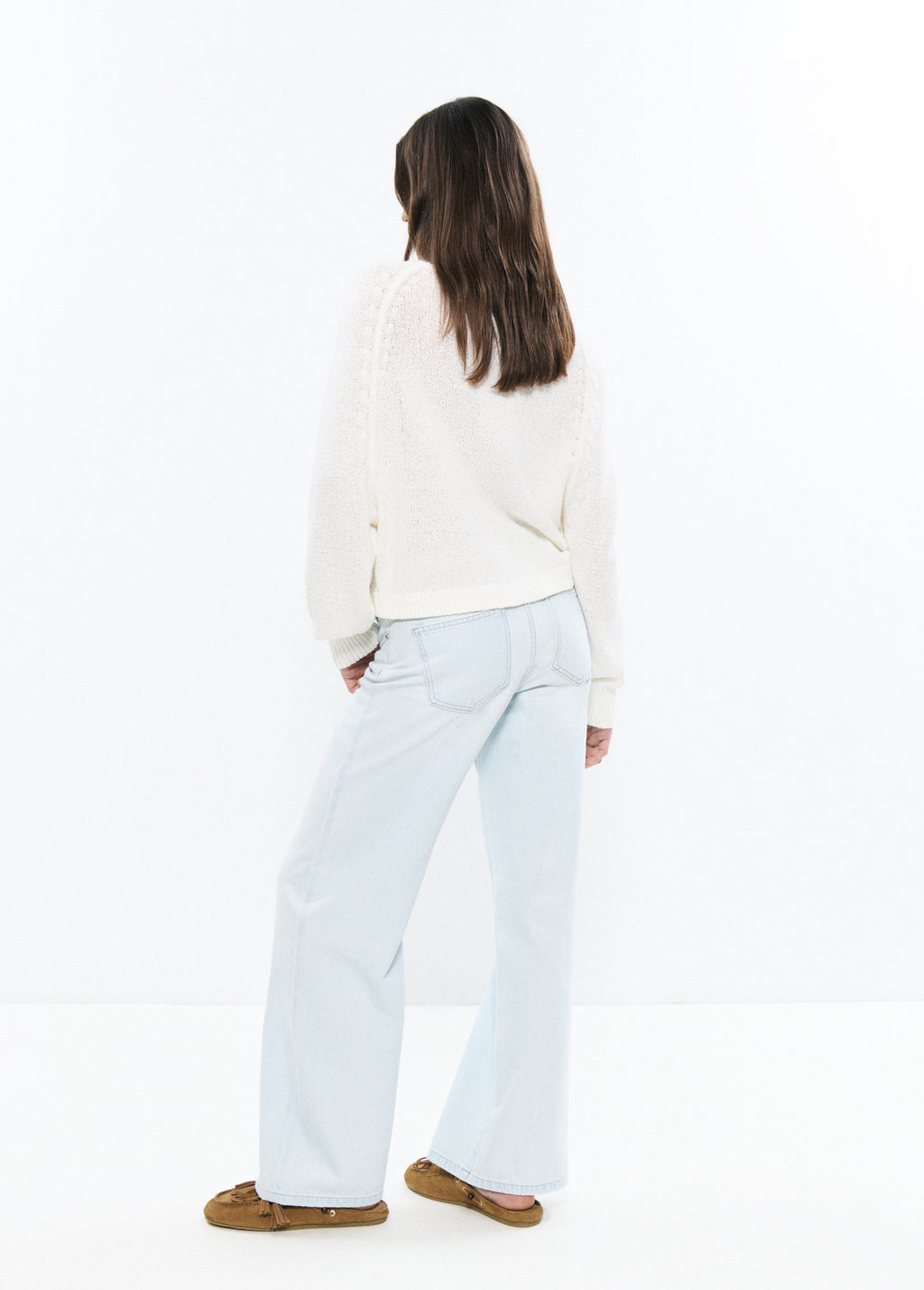 Slouchy trui met raglanmouwen