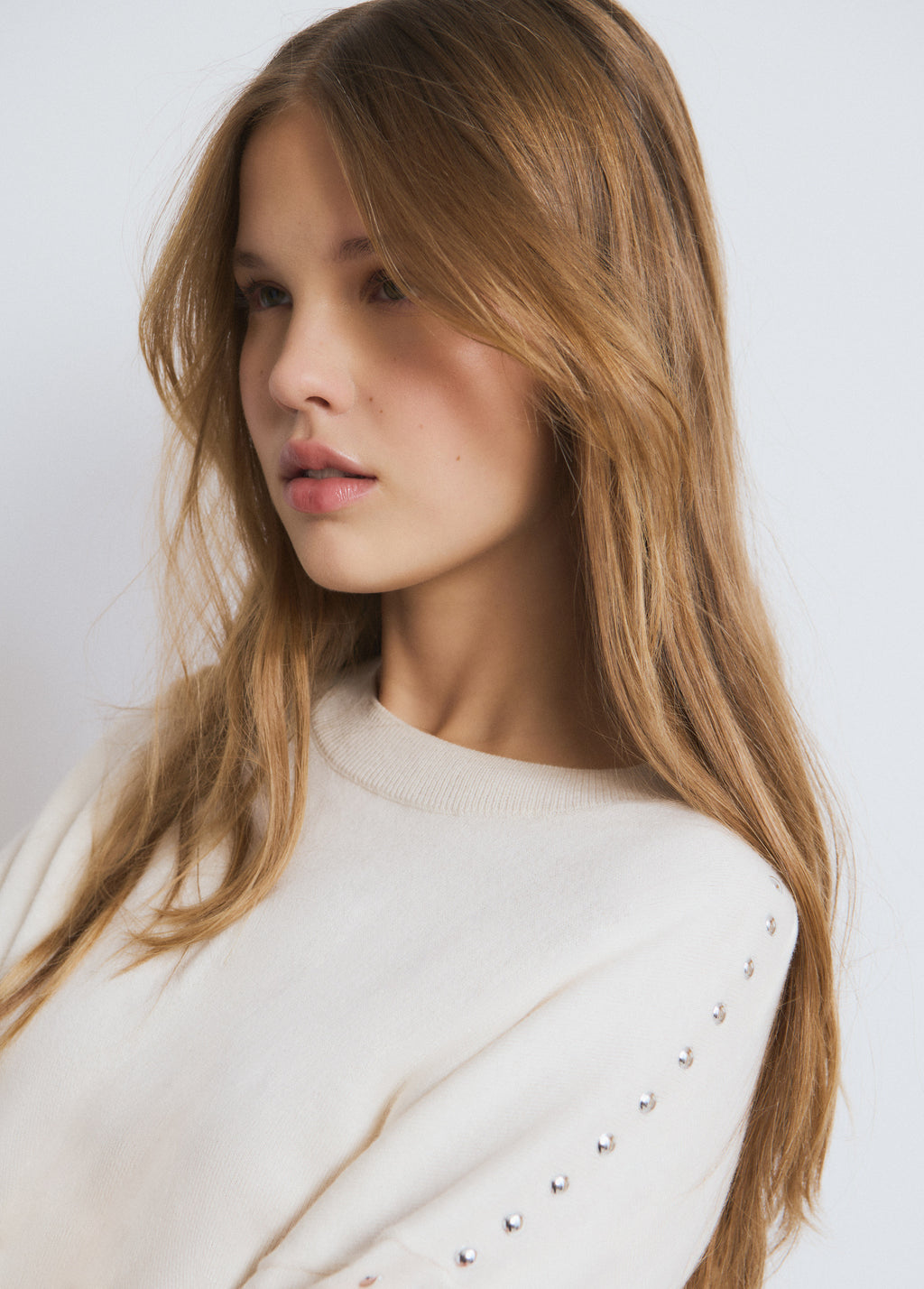 Studded sweater