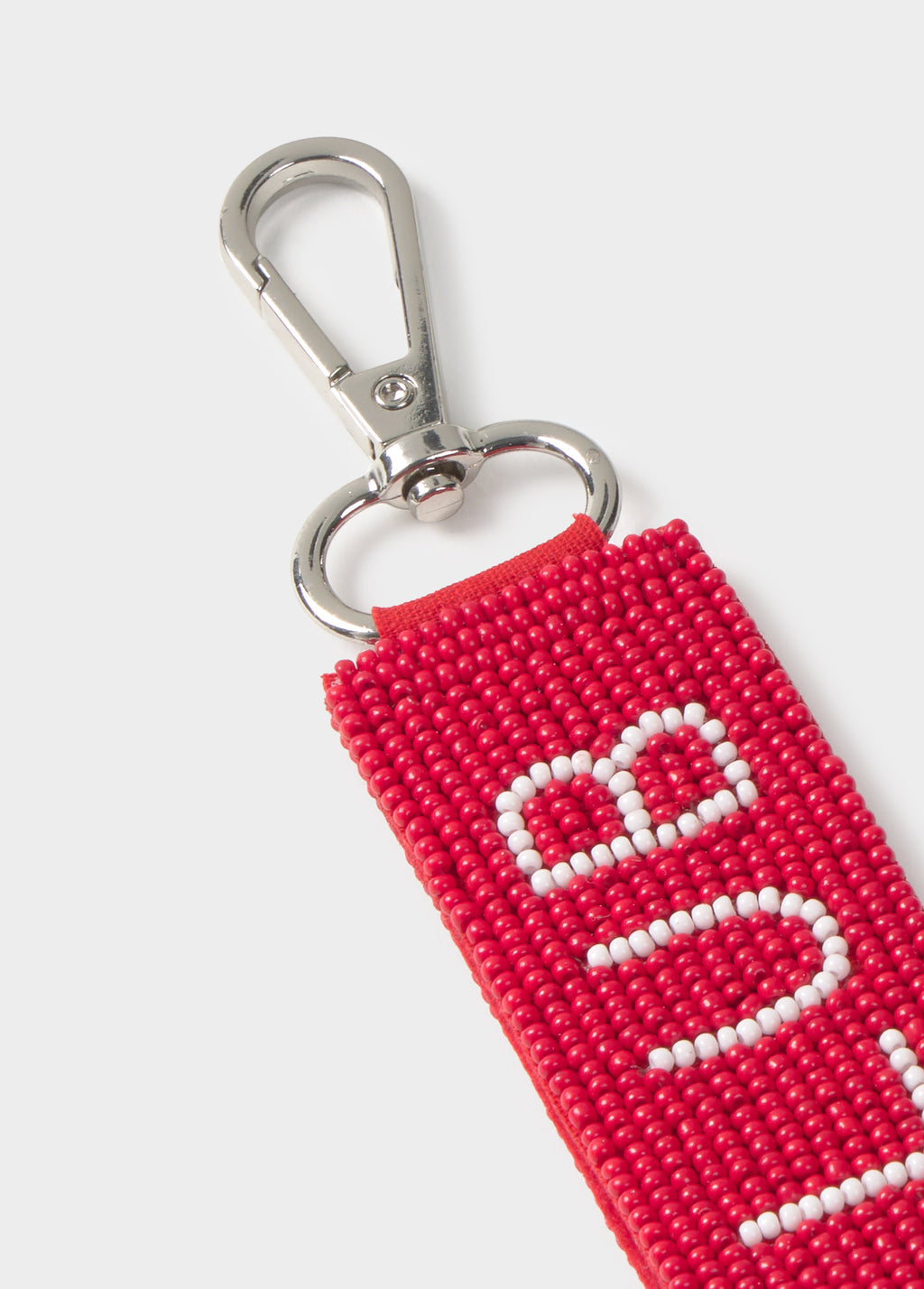 Brownie beads keychain
