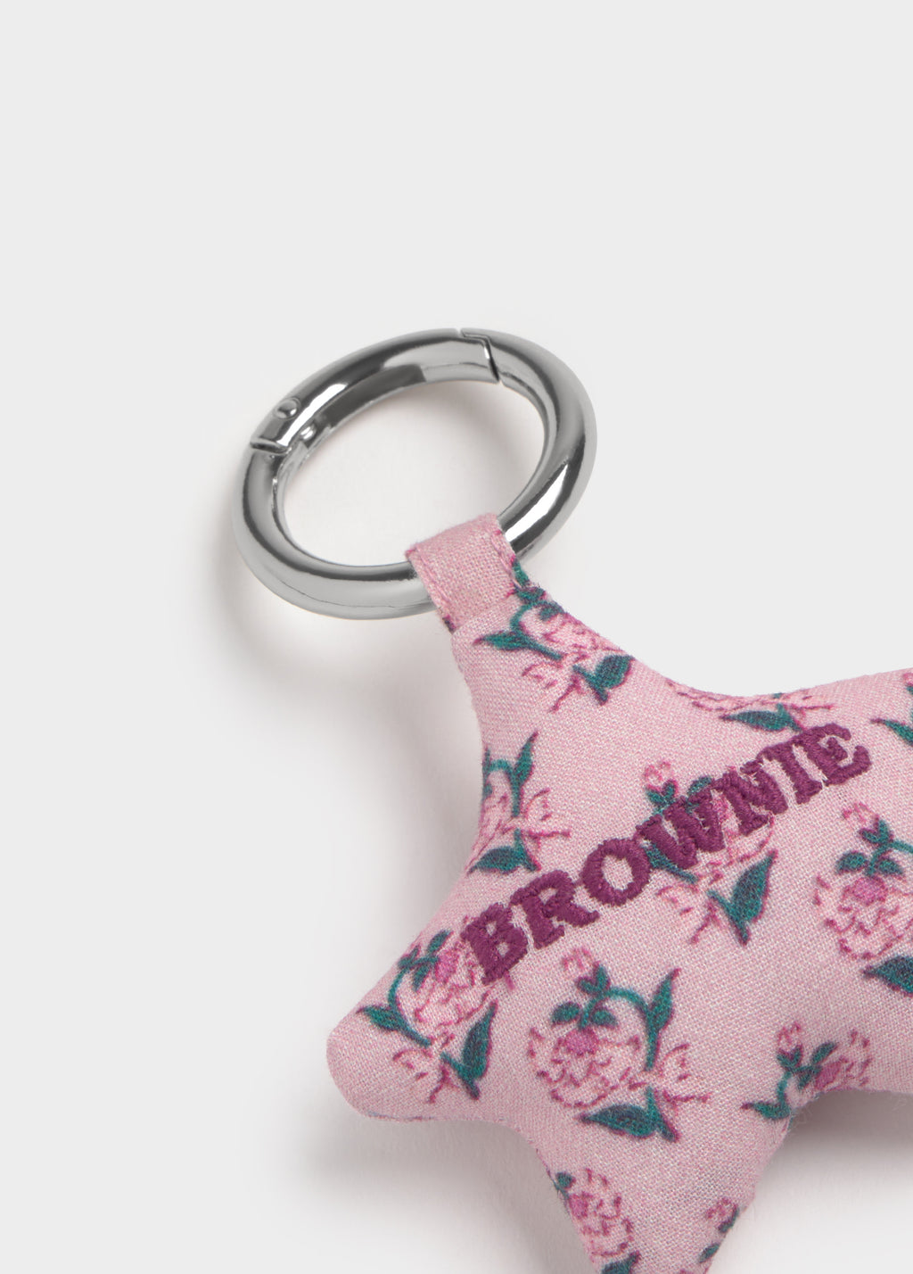 Llavero estrella estampado