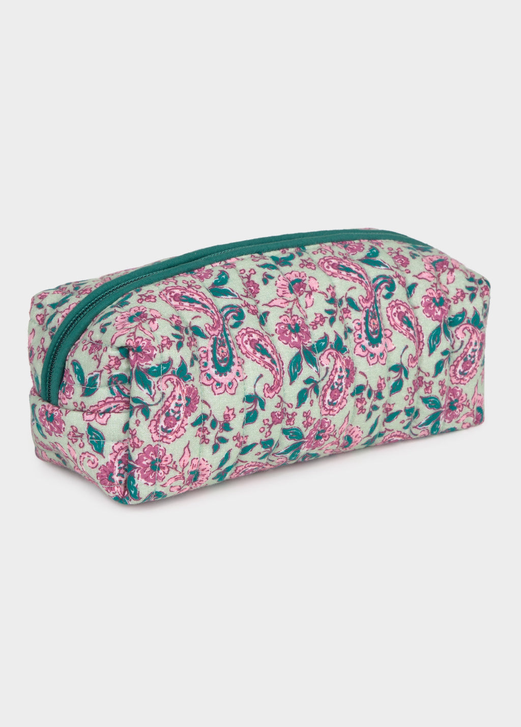 Small printed makeup bag