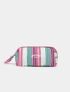 Small Striped Toiletry Bag