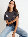 Camiseta alas lentejuelas