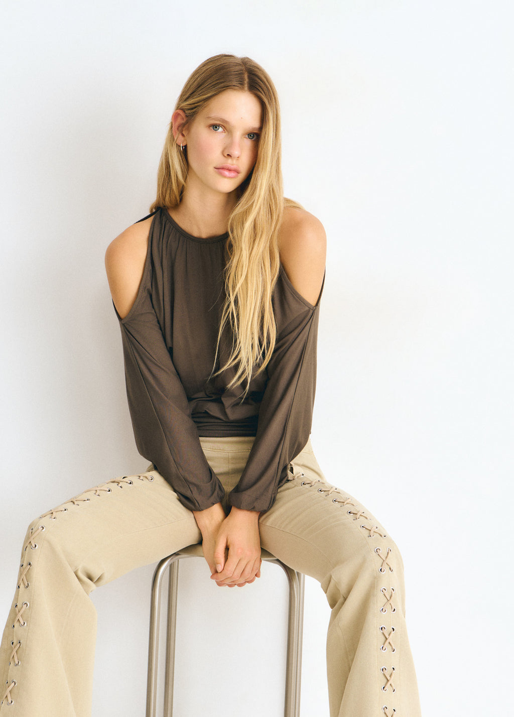 Romantic viscose T-shirt