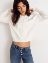Printed hooded sweatshirt