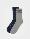Pack calcetines estrellas y liso