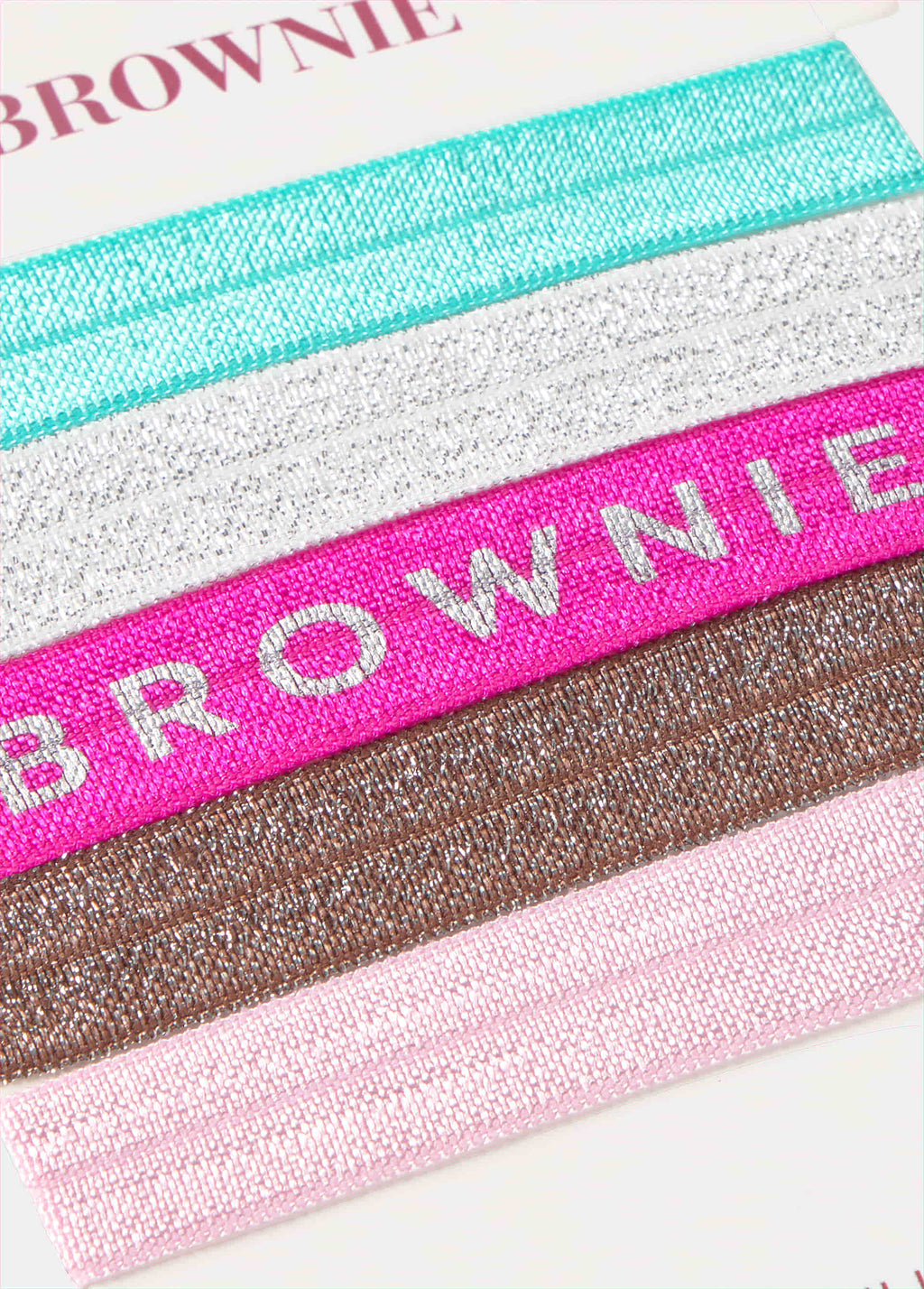 Pack gomas brownie logo