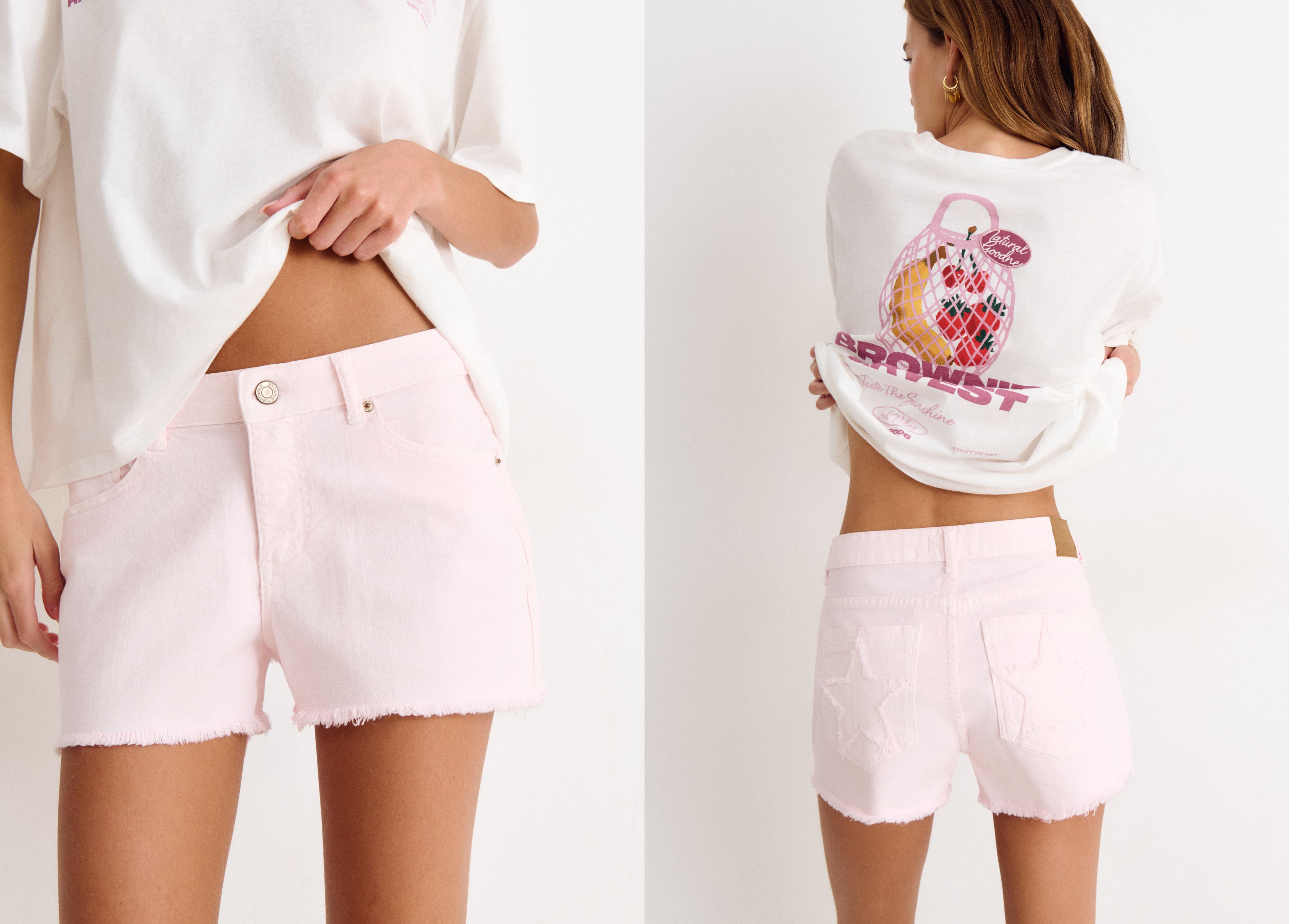 Short con parche