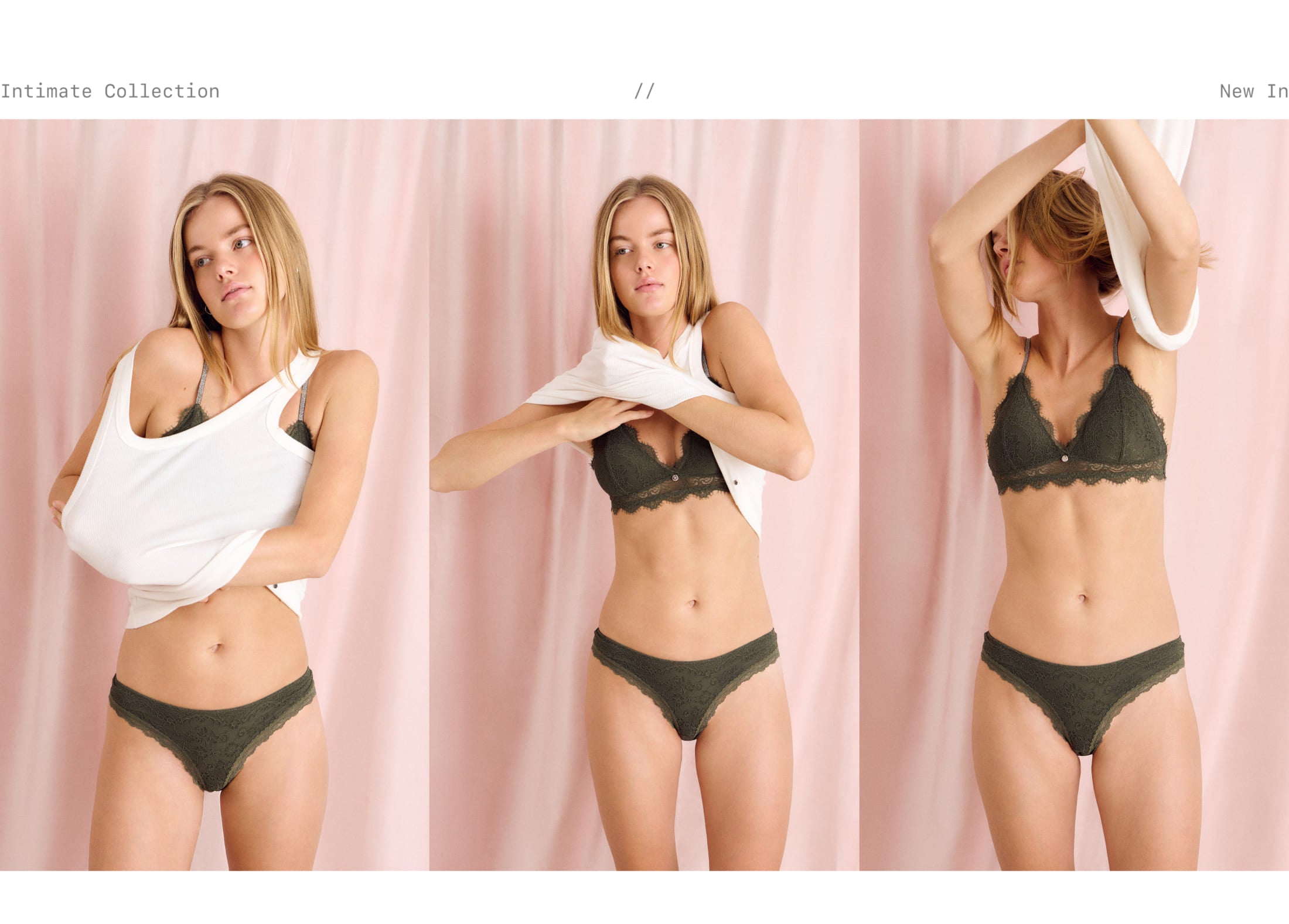 Lace bra