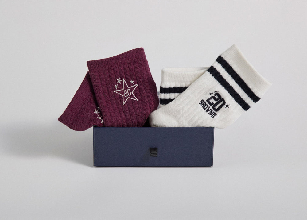 20th anniversary socks