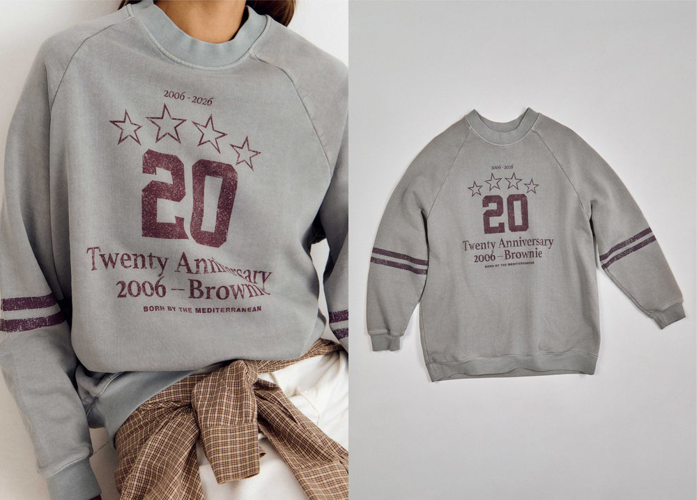 Anniversary print sweatshirt