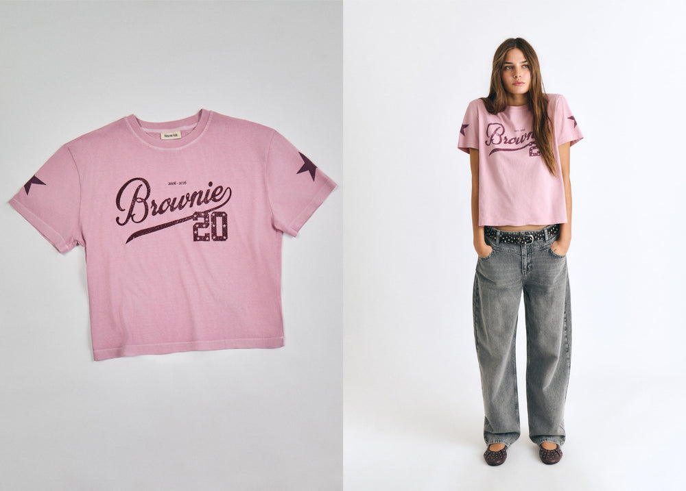 Anniversary print t-shirt