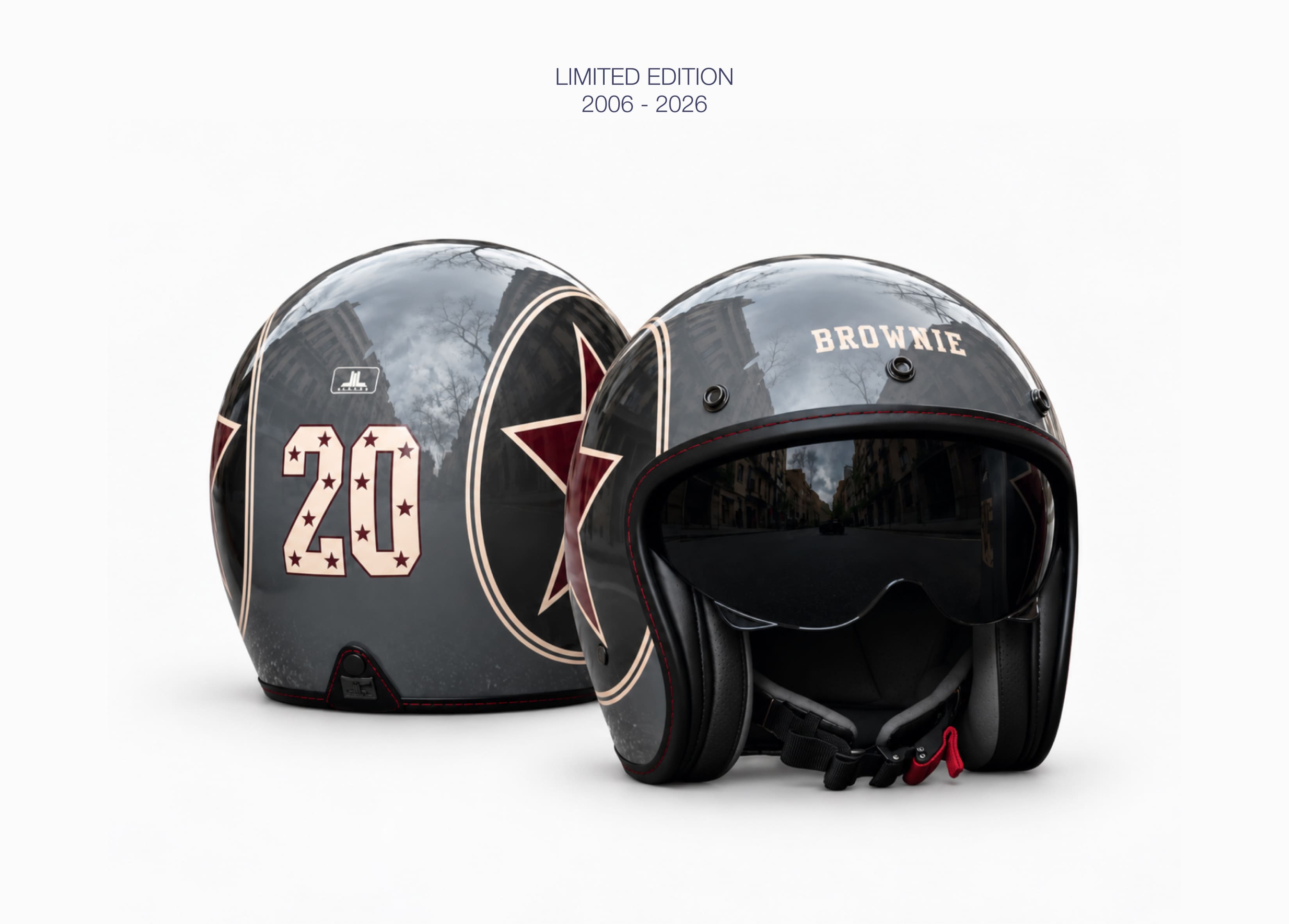 Star motorcycle helmet