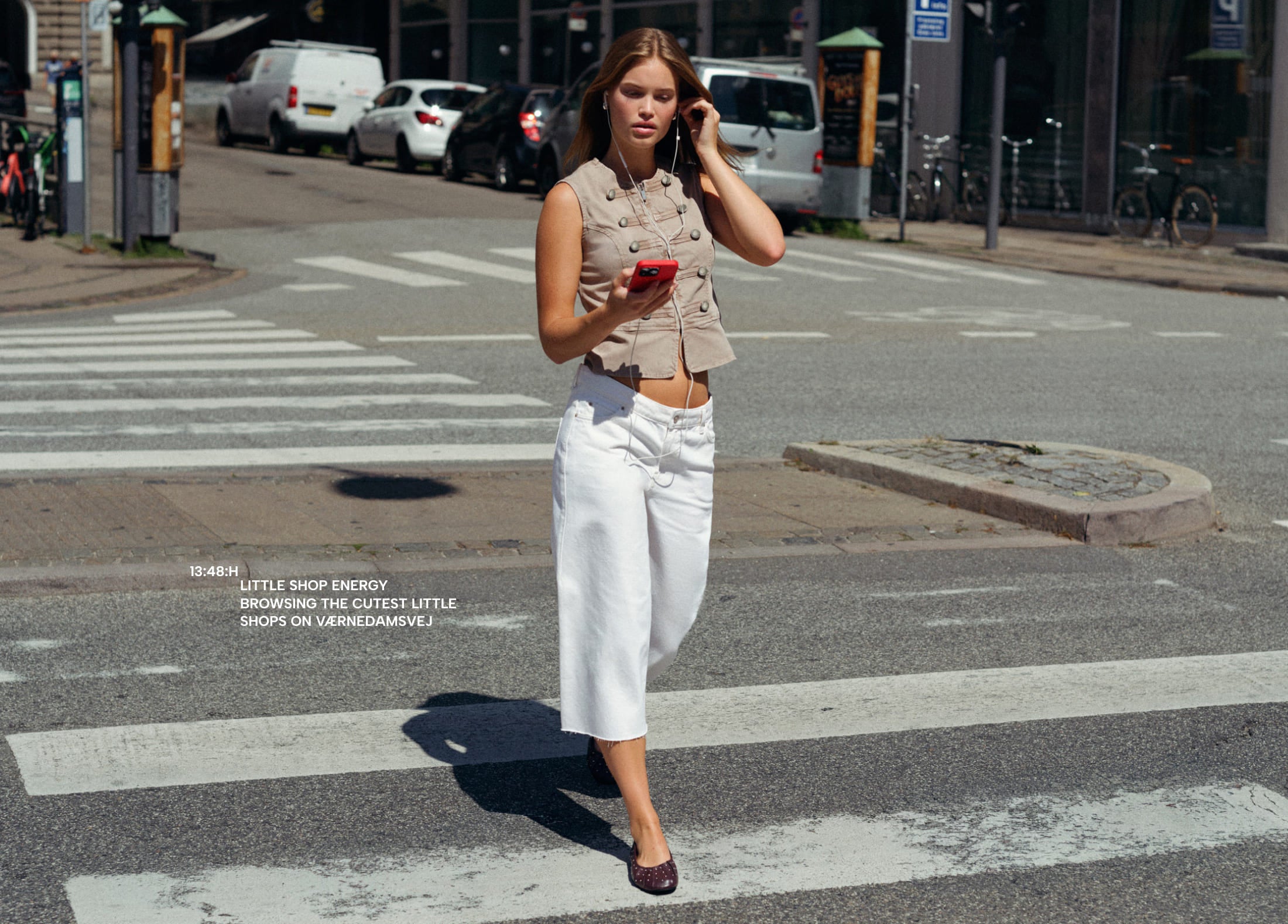 Cropped culotte Trouser