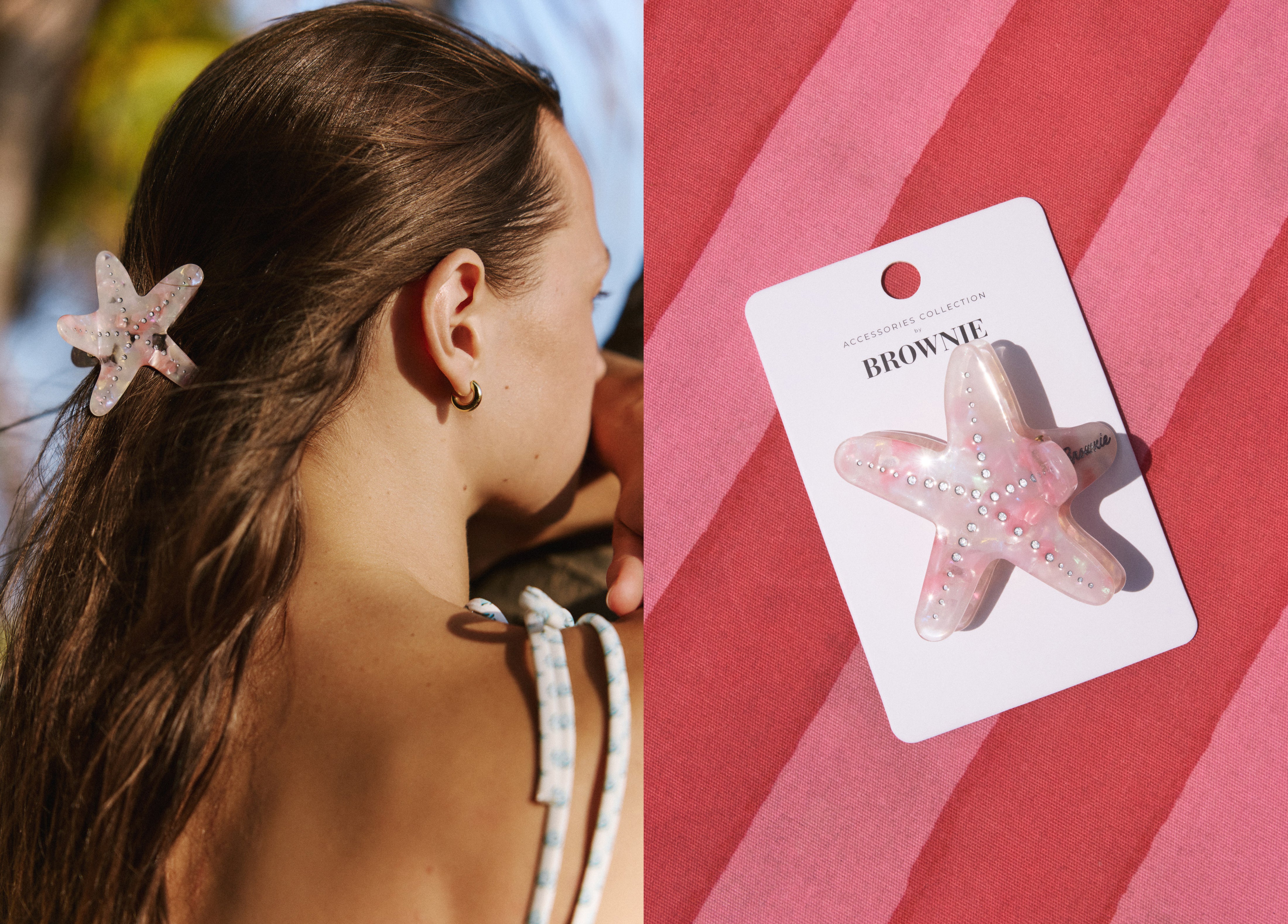 Starfish hairpin