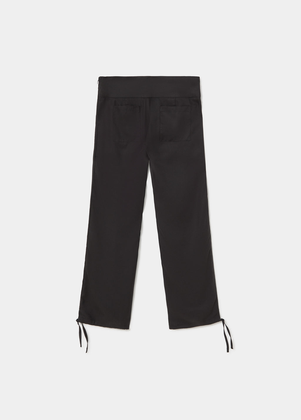 Low drop-crotch pants