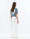 Glitter patch pocket pants
