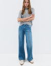 Culotte-Hose mit Nieten