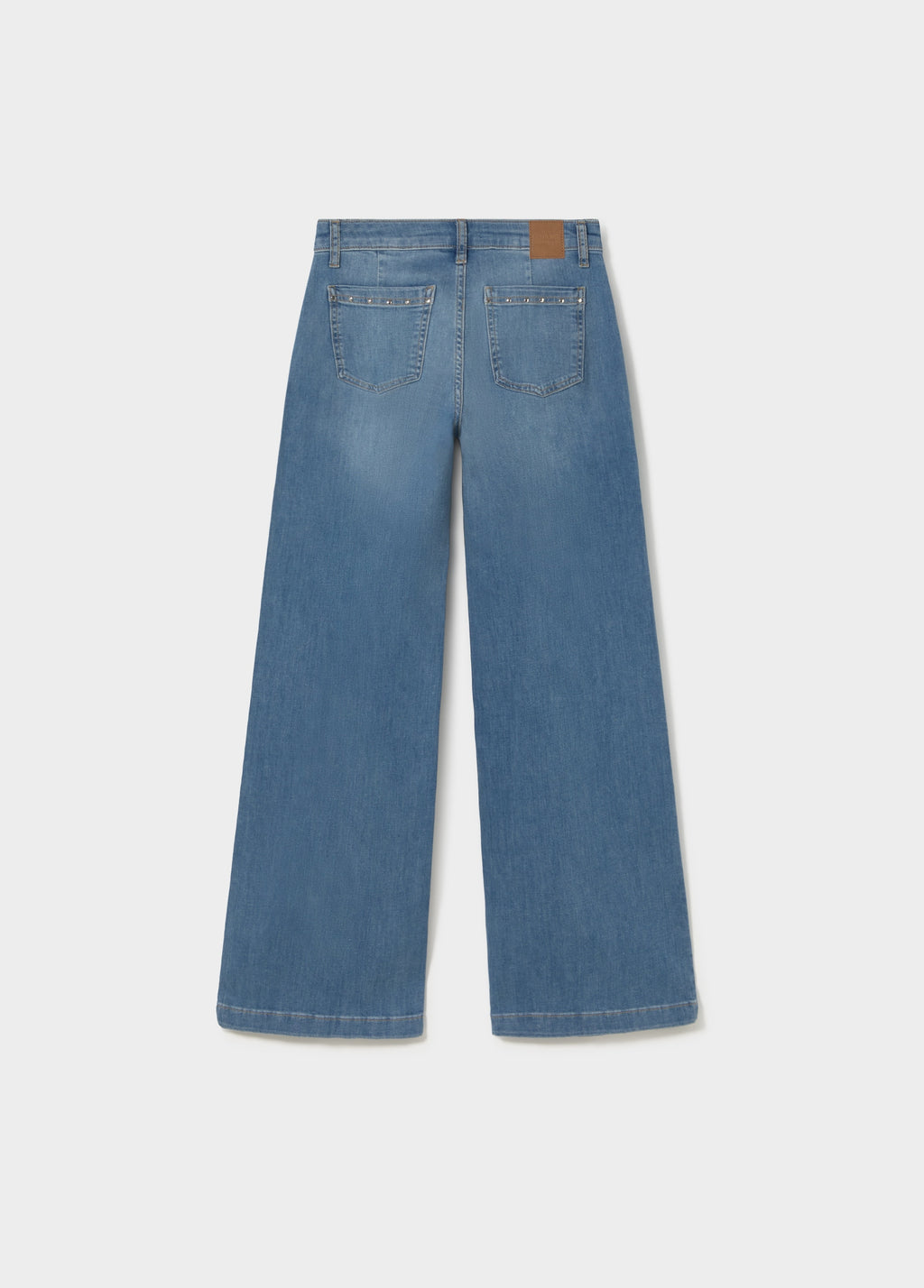 Culotte-Hose mit Nieten