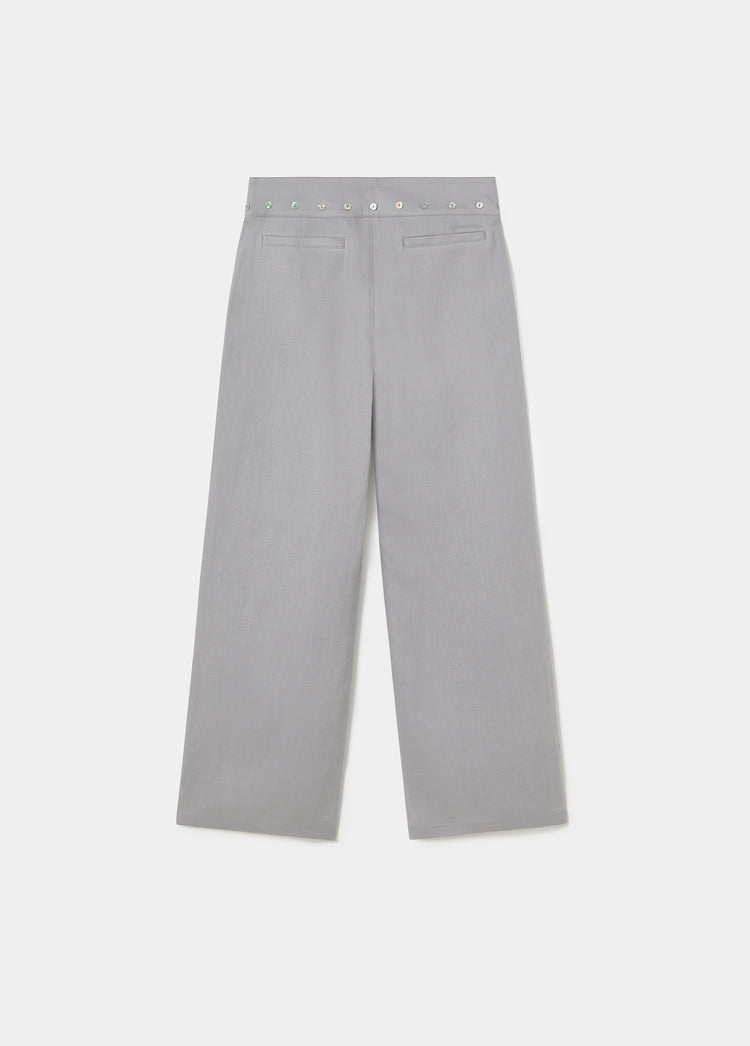 Flowy linen pants