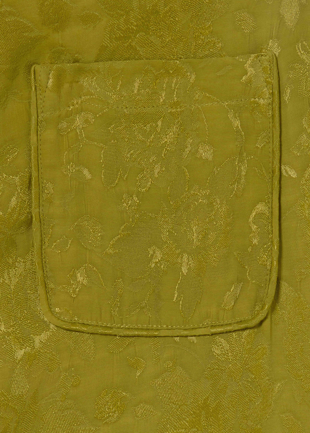 Satinierte Jacquard-Hose