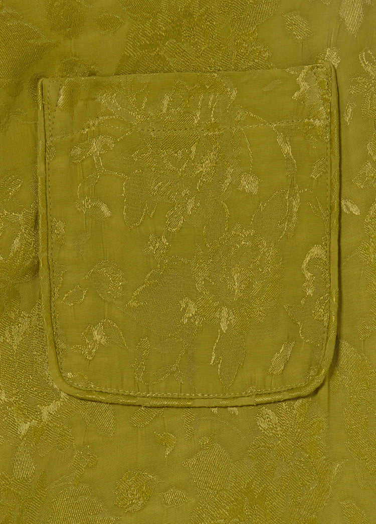Pantalón jacquard satinado