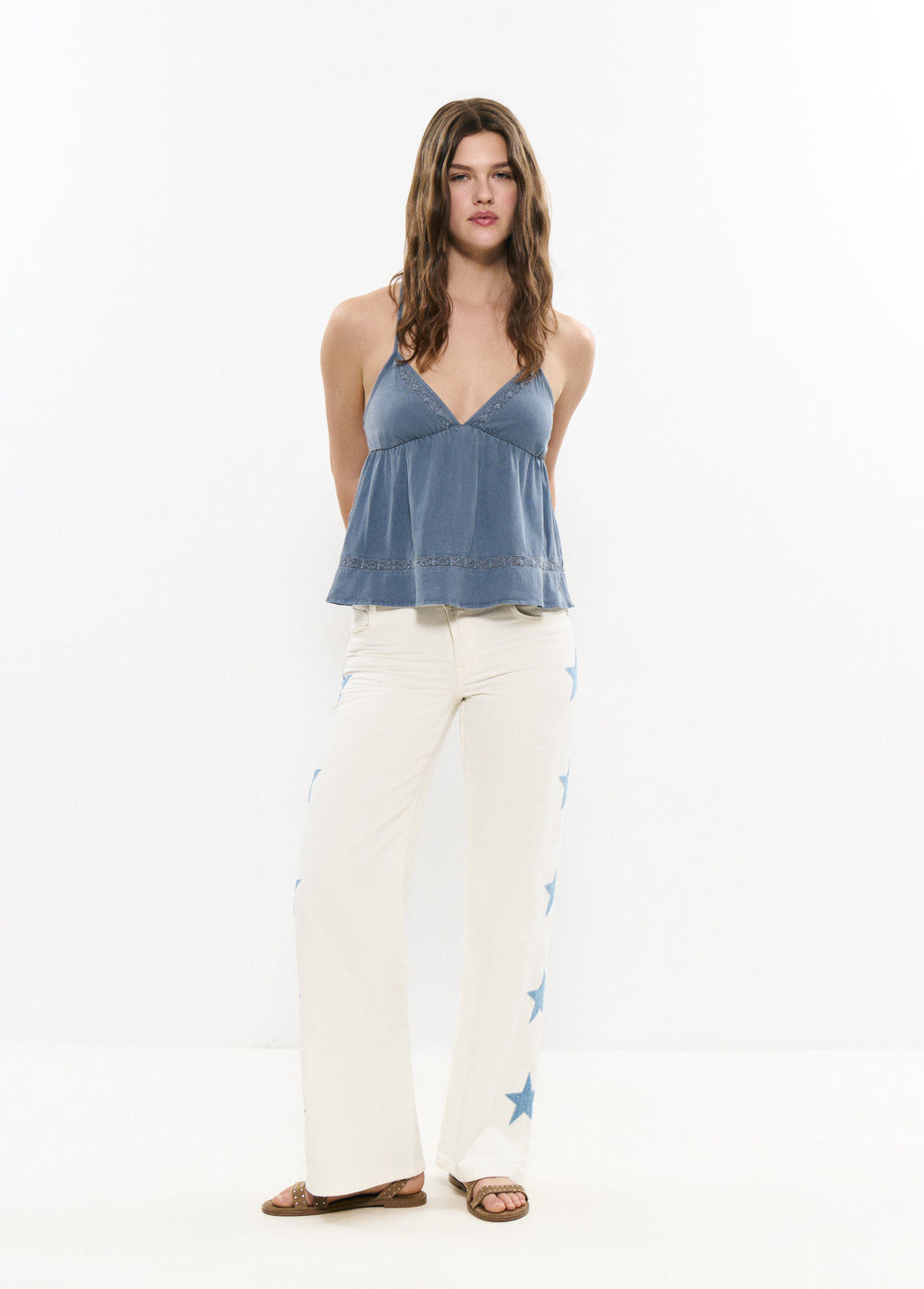 Pantalón multiestrellas lateral