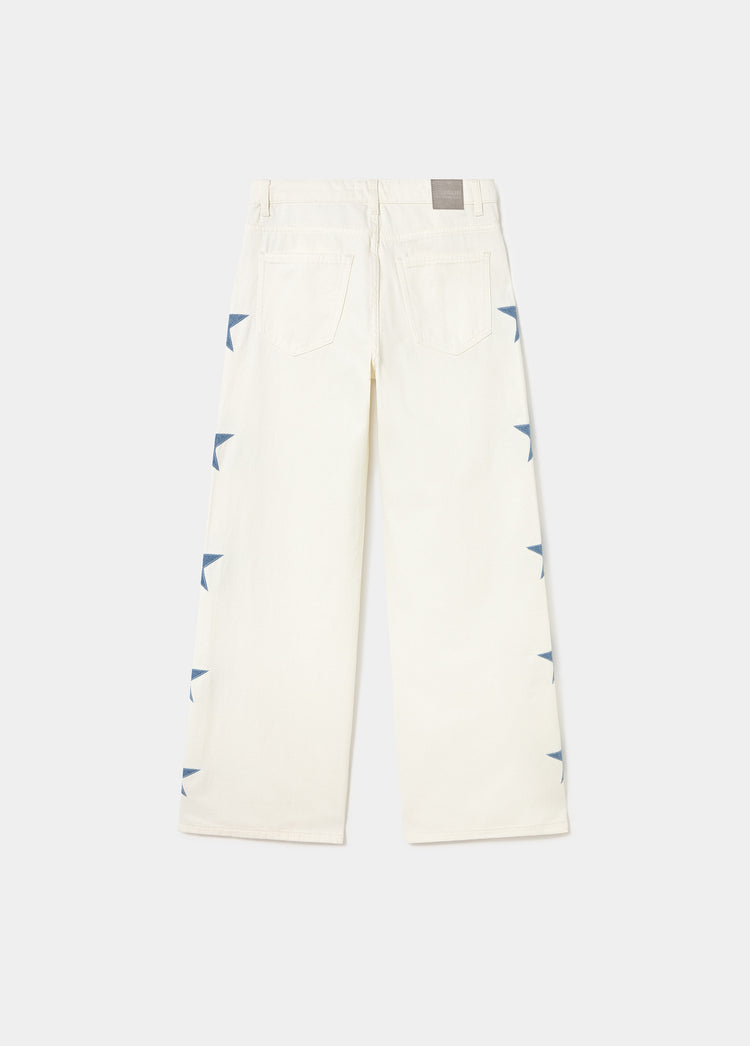 Multi-star side pants