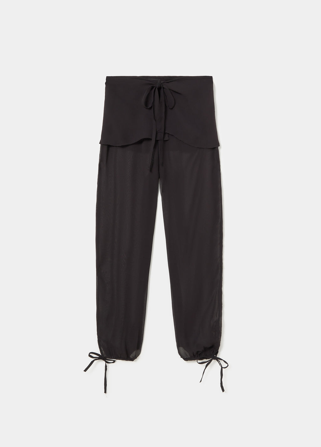 Vloeiende pareo broek
