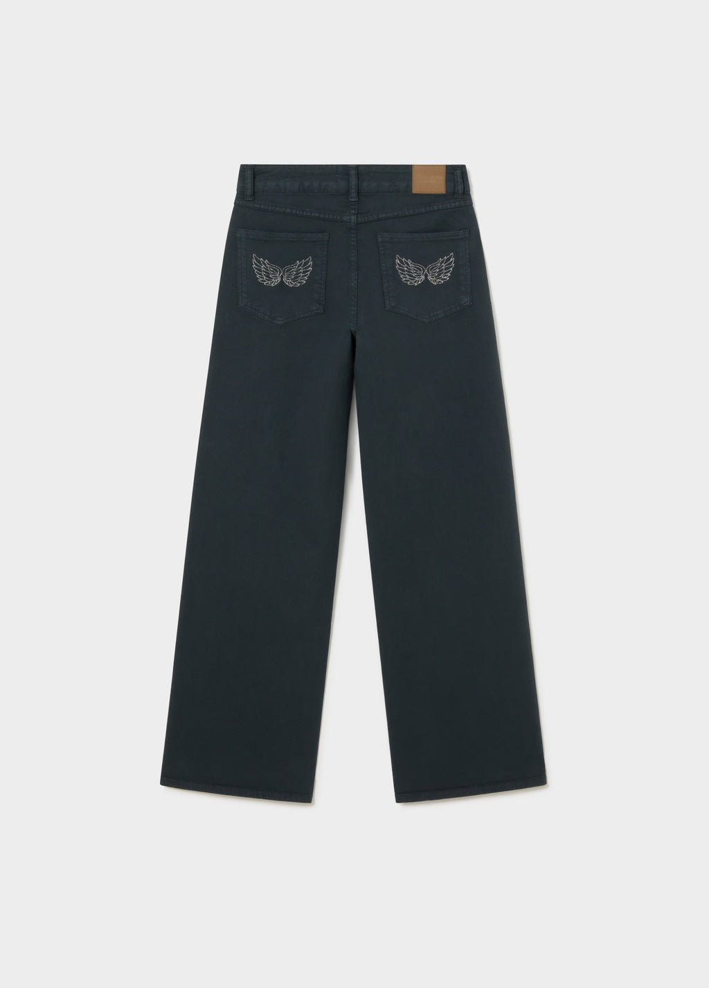 Pantalón recto alas