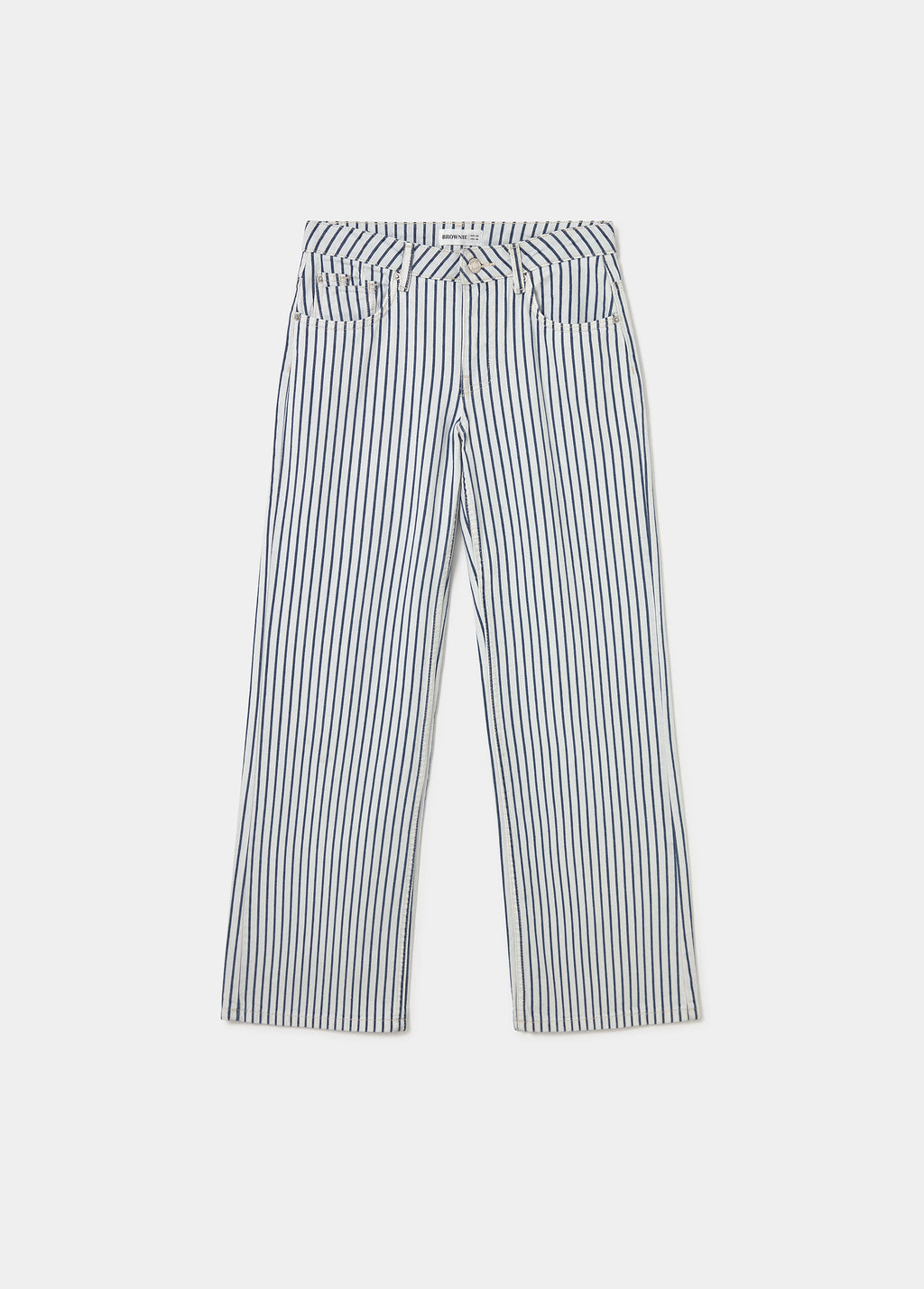 Relaxed striped pants