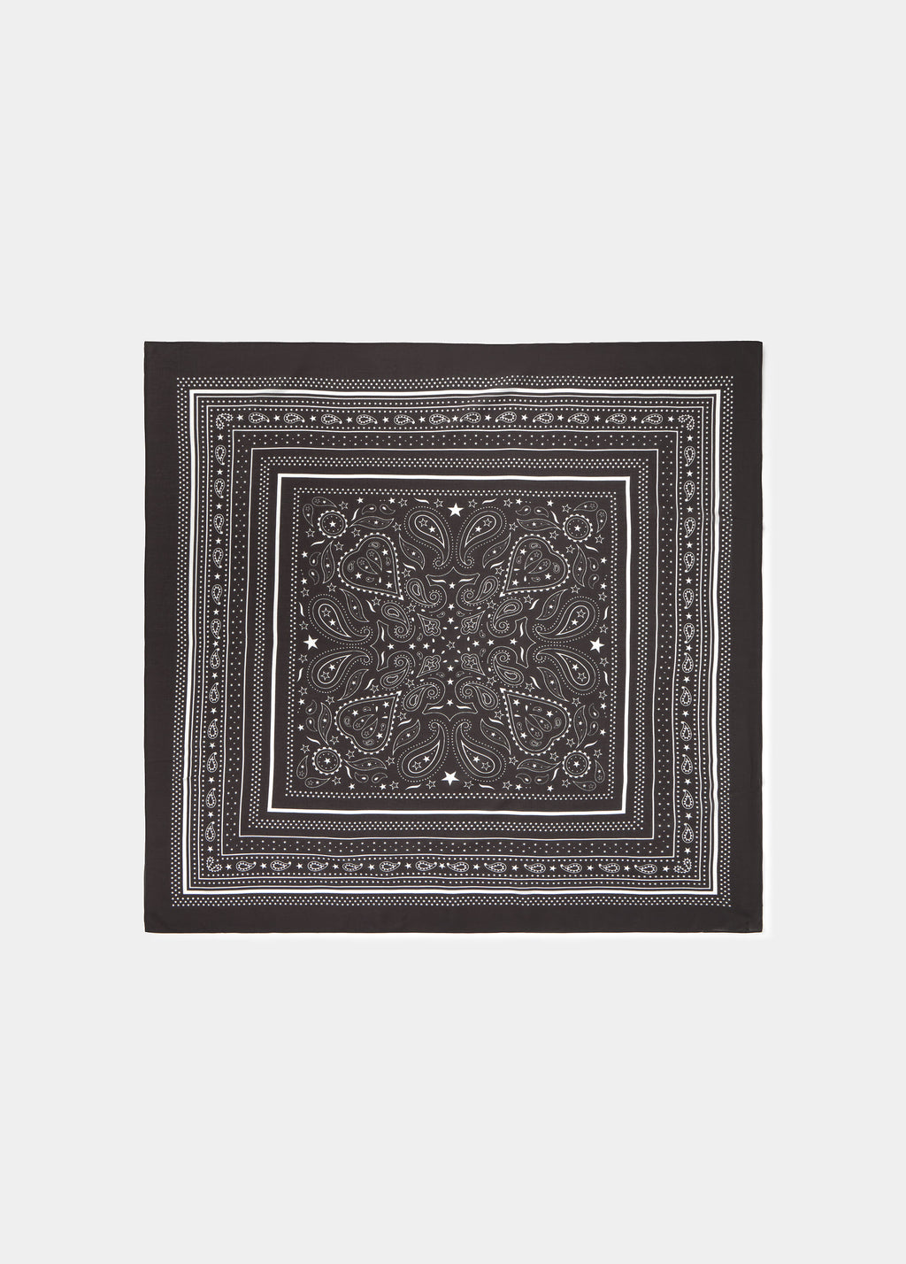 Bandana print scarf