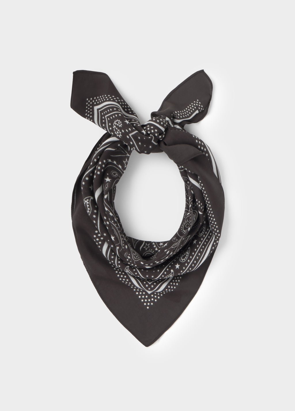 Bandana print scarf