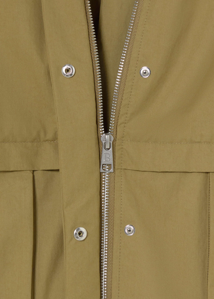 Cotton parka with hood