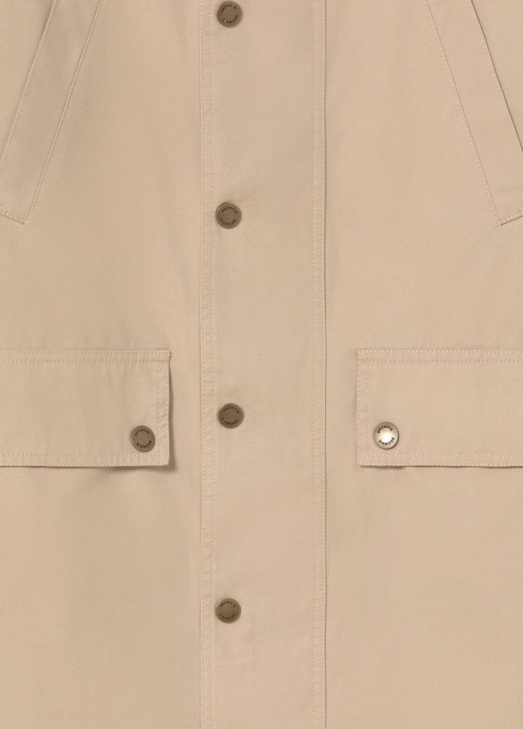Long cotton parka