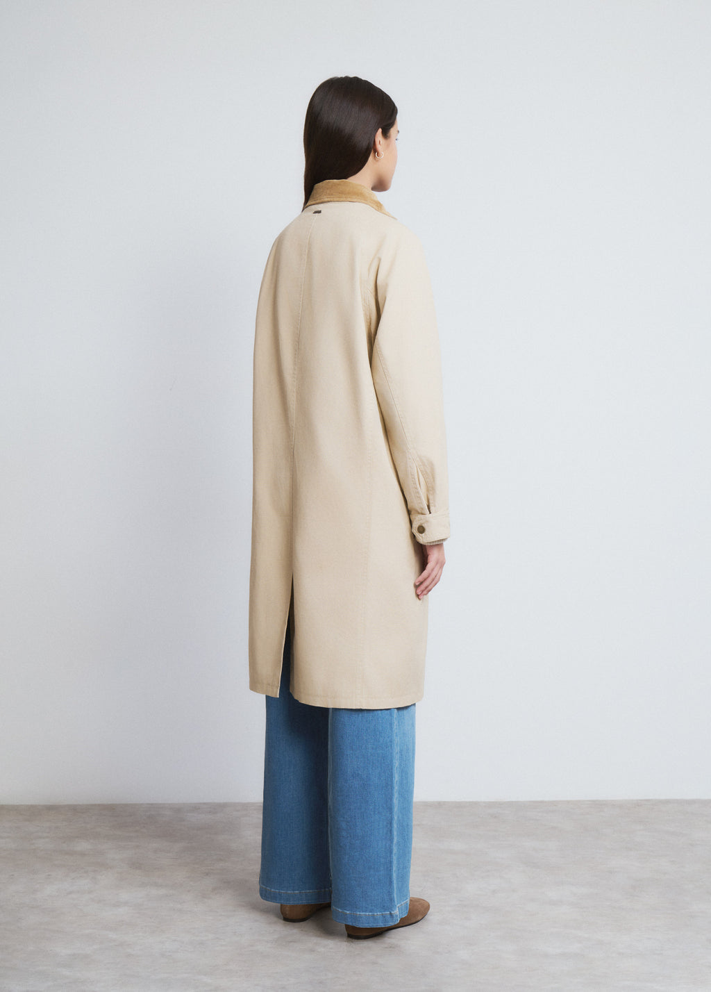 Long cotton parka