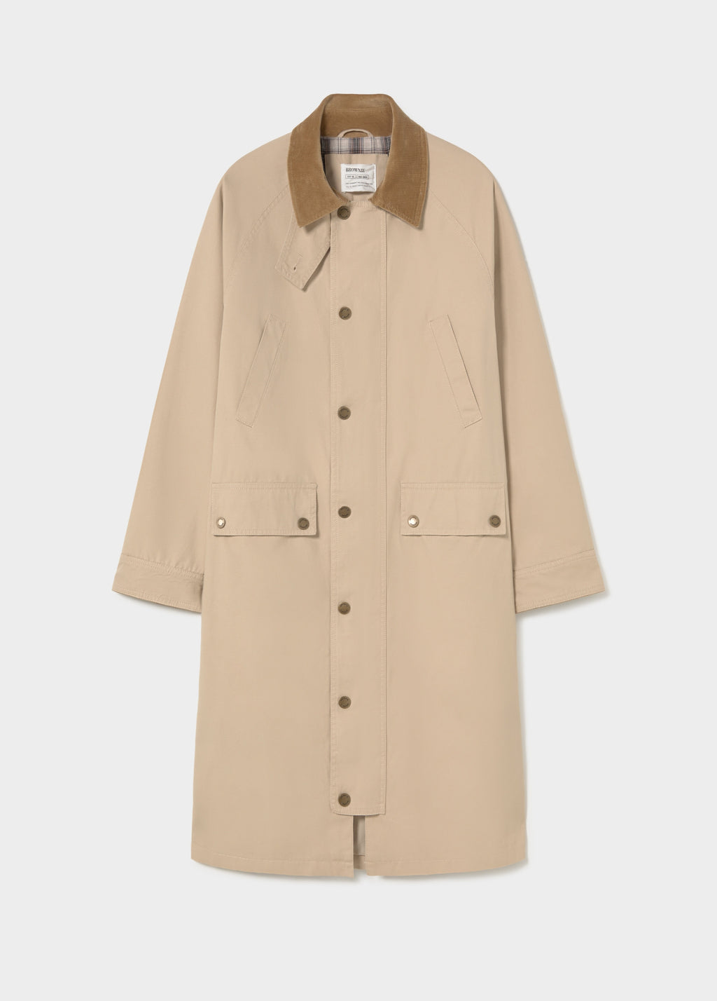 Long cotton parka