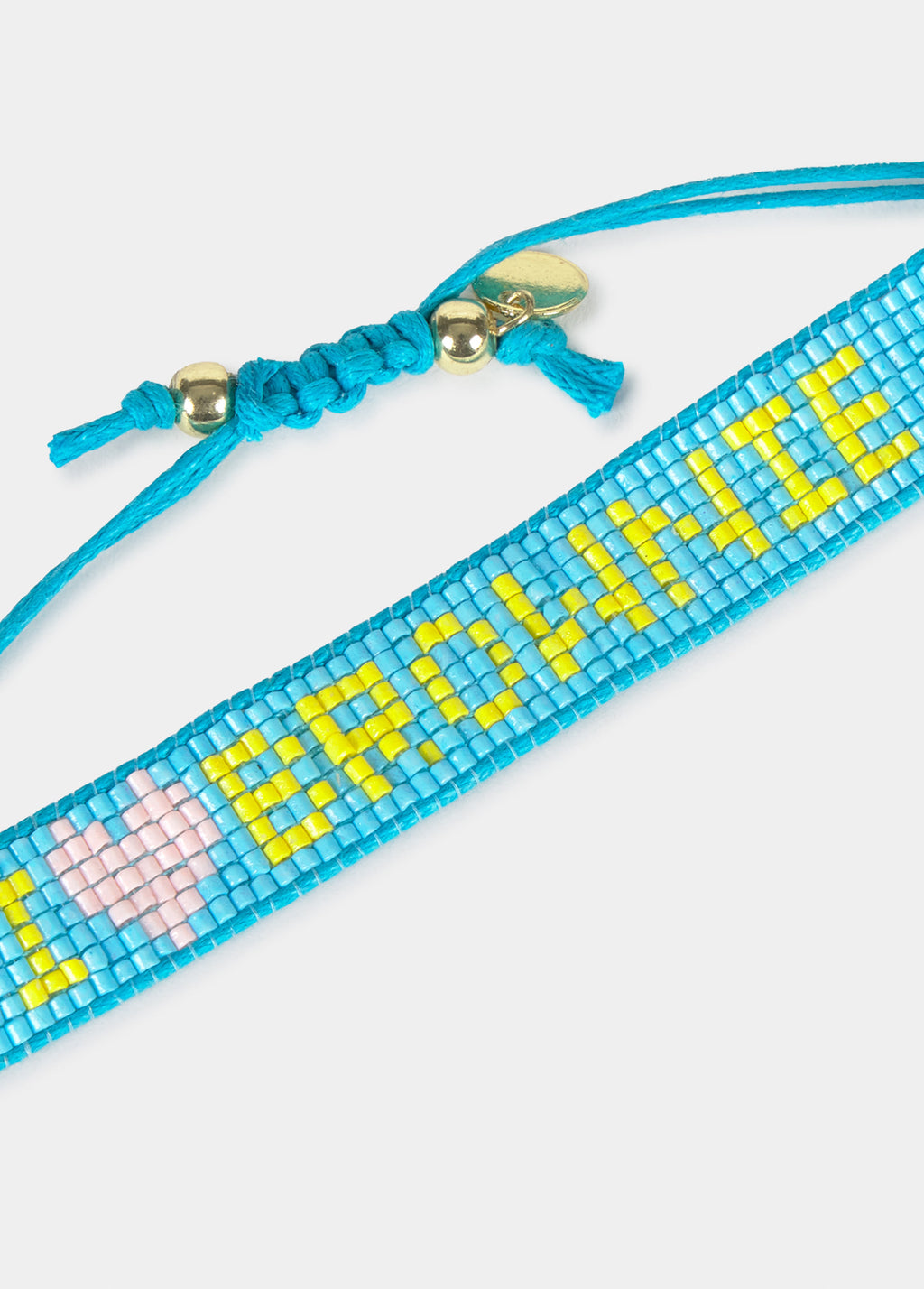 Pulsera beads brownie