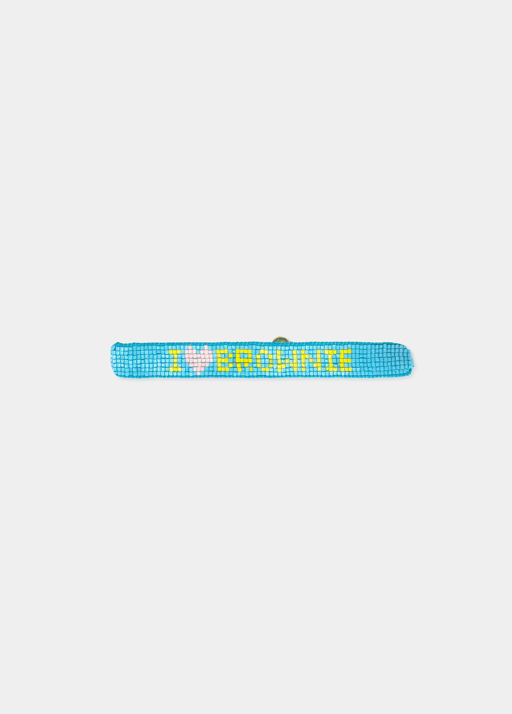 Pulsera beads brownie