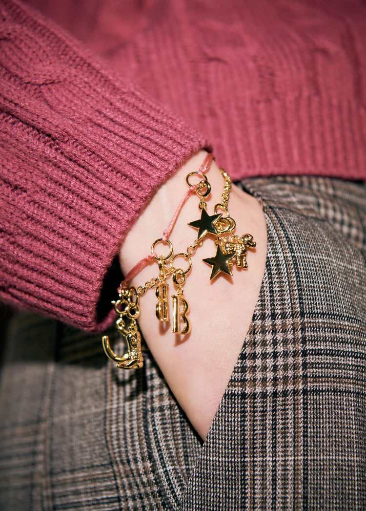 Armband mit Seil und Charms