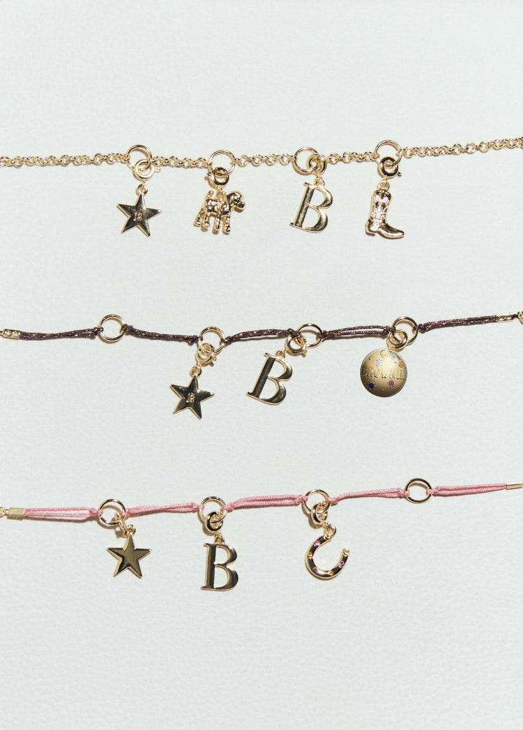 Armband mit Seil und Charms