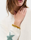 Bracelet pan de oro tressé