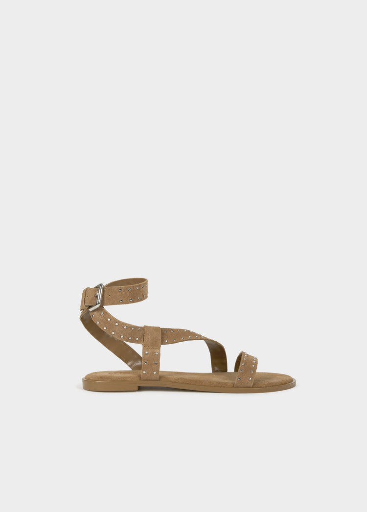 Flat strap sandals