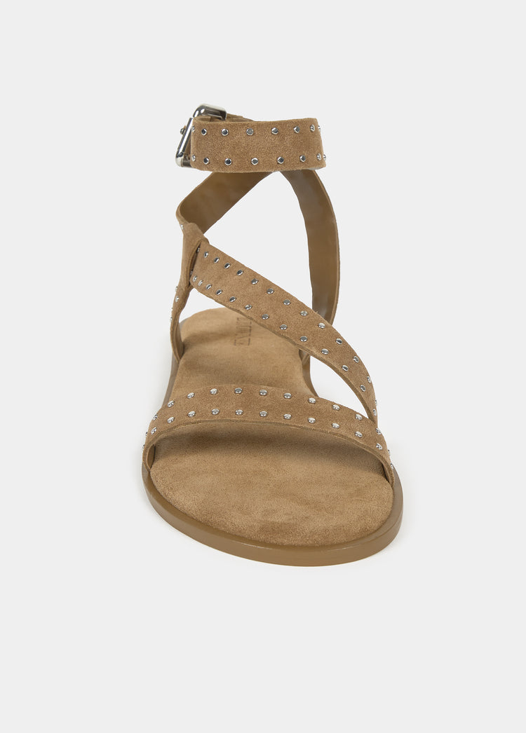 Flat strap sandals