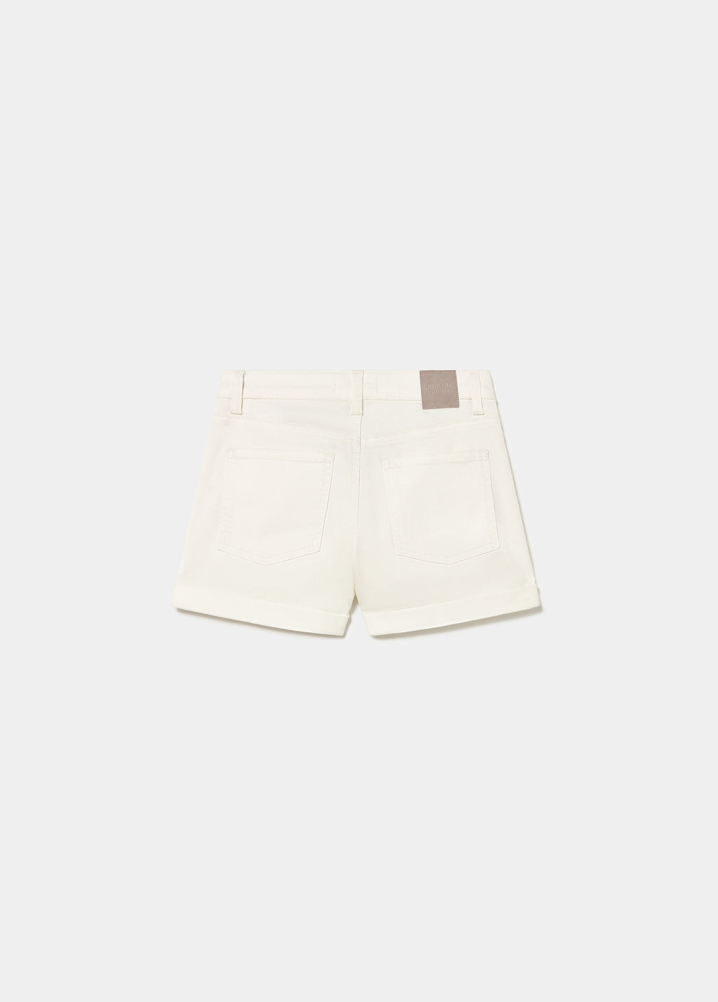 Basic turned-up shorts