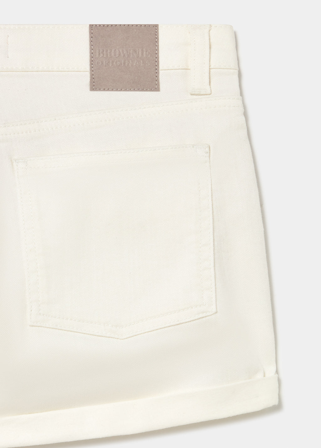 Basic turned-up shorts