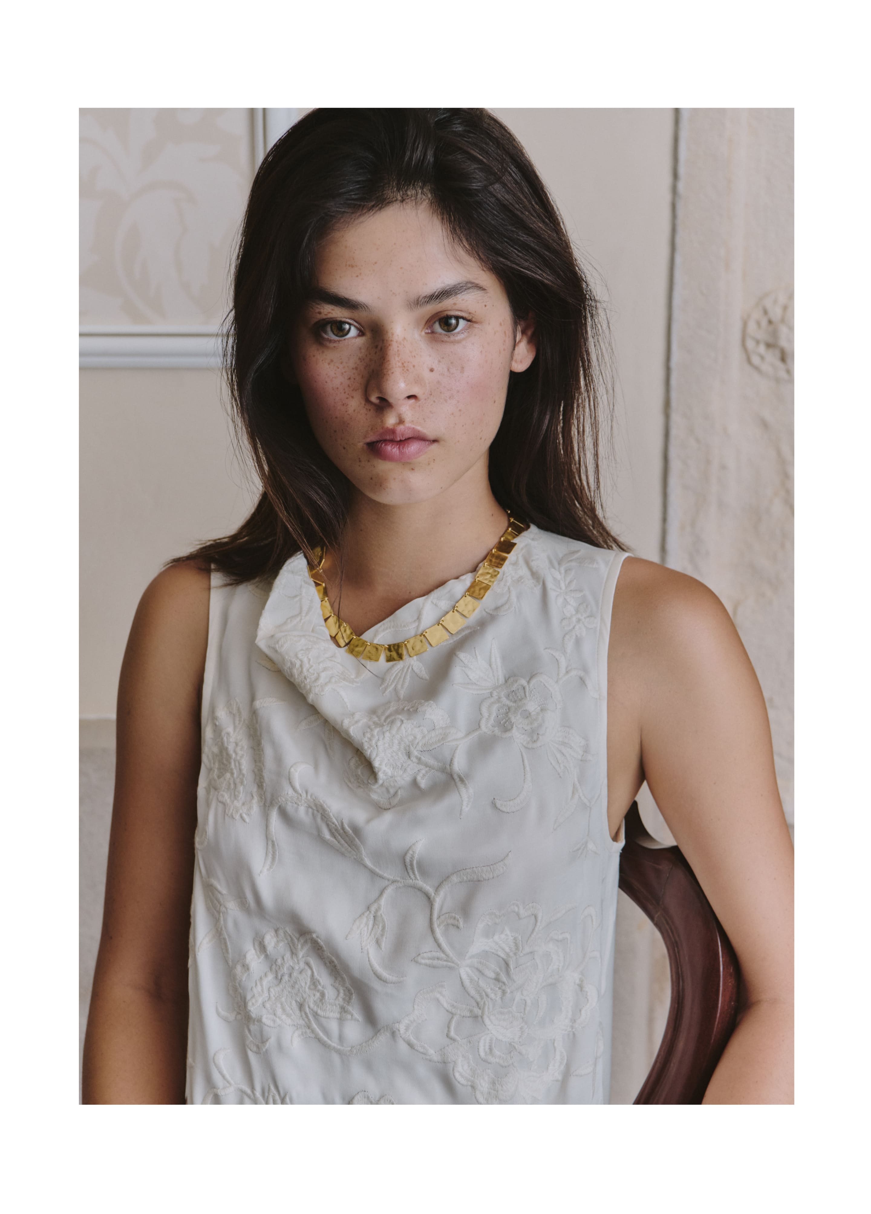 Square necklace