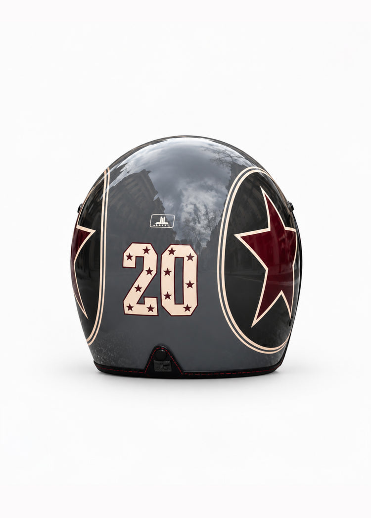 Star motorcycle helmet