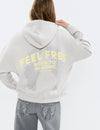 Hoodie with wing print